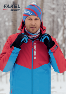 Куртка утепленная Nordski Montana Red/Blue NSM428987