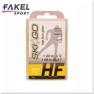 Парафин SKI GO HF Yellow C242 (+20_-1°C) 63014